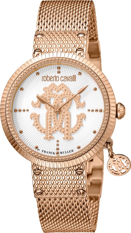 Roberto Cavalli Dotted Bracelet Watch 34mm