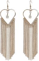 Thumbnail for your product : River Island Heart Tassel Earrings
