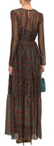 Thumbnail for your product : Philosophy di Lorenzo Serafini Pleated Floral-print Chiffon Maxi Dress