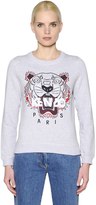 Kenzo Sweatshirt En Coton Avec Tigre  