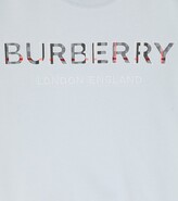 Thumbnail for your product : Burberry Children Logo embroidered cotton sweatshirt