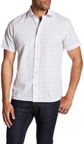 Thumbnail for your product : Toscano Confetti Print Regular Fit Short Sleeve Shirt