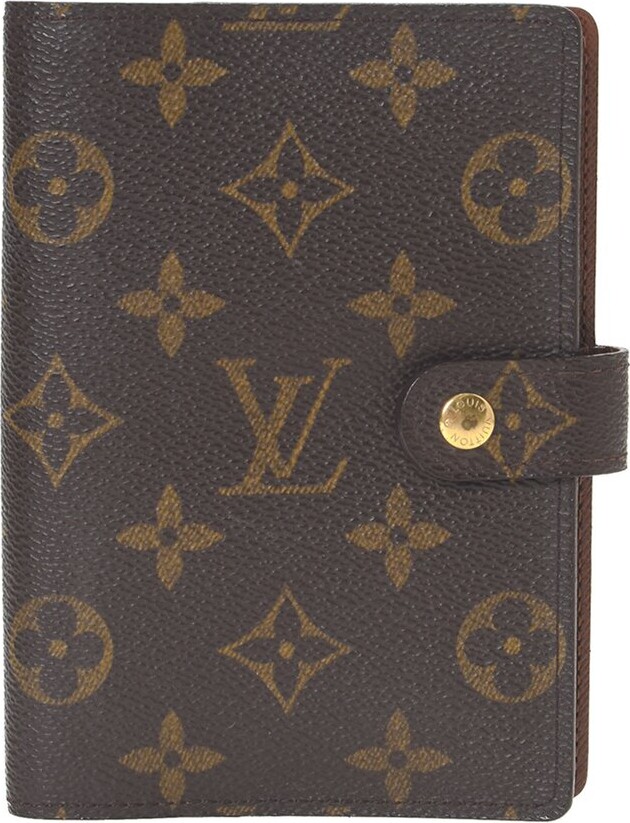 Louis Vuitton Monogram Canvas Small Ring Agenda Cover (Authentic Pre-Owned)  - ShopStyle Key Chains