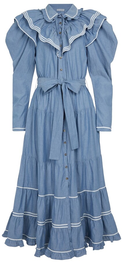 chambray midi
