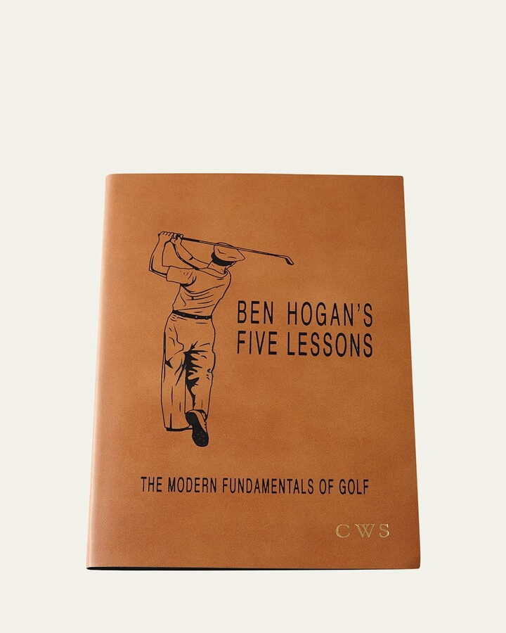 Graphic Image The Modern Fundamentals of Golf Leather Bound Book