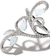 Thumbnail for your product : As 29 As29 18kt white gold Lucy opal and diamond ring