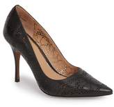 Thumbnail for your product : Linea Paolo Piper Perforated Pointy Toe Pump