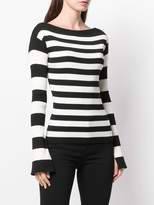 Thumbnail for your product : Moncler ribbed knit striped jumper