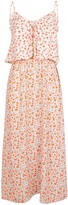 Thumbnail for your product : New Look Floral Lattice Front Midi Dress