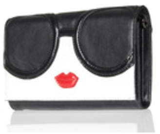 Alice + Olivia STACEFACE WALLET WITH CHAIN