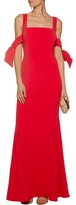 Thumbnail for your product : Badgley Mischka Cutout Stretch-Cady Gown