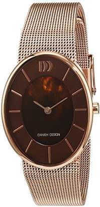 Danish Designs Danish Design Women's Quartz Watch with Black Dial Analogue Display Quartz Stainless Steel IV68 Q1168
