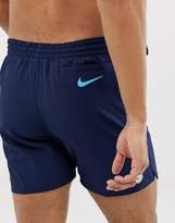 Thumbnail for your product : Nike Swimming super short swim shorts with retro stripe in navy NESS9445