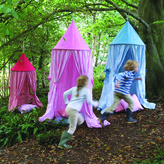 Thumbnail for your product : Sky Blue Gingham Hanging Tents