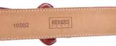Thumbnail for your product : Kenzo Leather Waist Belt