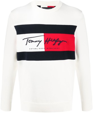 tommy jeans white sweatshirt