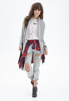 Thumbnail for your product : Forever 21 Marled Knit Cardigan