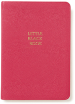 Thumbnail for your product : Leather Soft Cover "Little Black Book" Journal