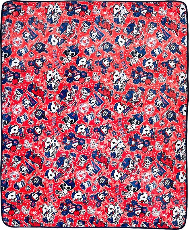 Unbranded tokidoki Boston Red Sox 60" x 50" Plush Blanket
