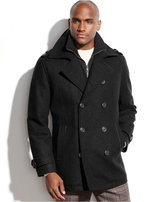 Thumbnail for your product : Marc New York 1609 Marc New York Big and Tall Kerr Wool-Blend Knit-Bib Pea Coat