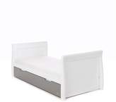 Thumbnail for your product : O Baby Obaby Stamford Cot Bed - White & Taupe Grey