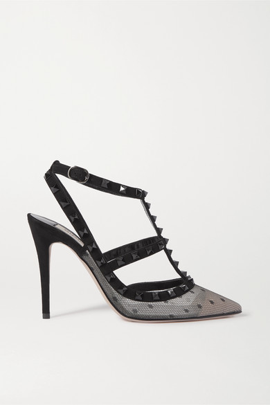 valentino mesh pumps