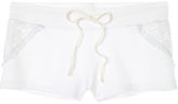 Thumbnail for your product : Victoria's Secret French Terry NEW!Lace-accent Short