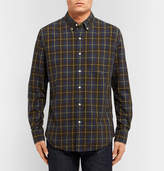 Thumbnail for your product : J.Crew Vernon Button-Down Collar Checked Cotton Shirt