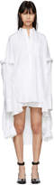 Helmut Lang - Robe chemise blanche Po 