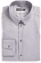 Thumbnail for your product : Dolce & Gabbana Gold Fit Micro Dot Dress Shirt