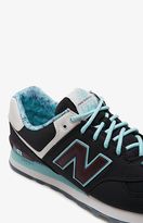 Thumbnail for your product : New Balance 574 Luau Black & Blue Shoes