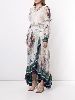 Thumbnail for your product : Camilla Gentle Moon Print Blouson wrap dress