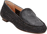 Thumbnail for your product : Robert Clergerie Old Robert Clergerie Gracia Raffia Loafers