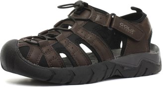 Gola 2015 Shingle 2 Synthetic Leather Brown Mens Sports Sandals, Size 15