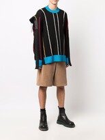 Thumbnail for your product : Ambush Fold-Detail Knitted Jumper