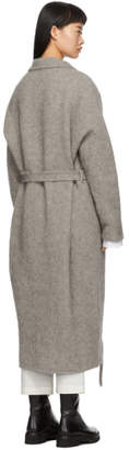 LAUREN MANOOGIAN Taupe Chunky Robe Coat