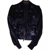 Thumbnail for your product : Gucci Black Leather Biker jacket
