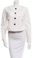 Thumbnail for your product : Proenza Schouler Long Sleeve Cropped Jacket