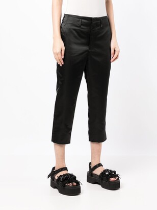 Comme des Garcons Cropped Tailored Trousers