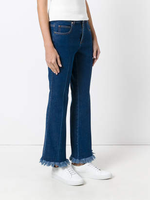 Sonia Rykiel cropped flared jeans