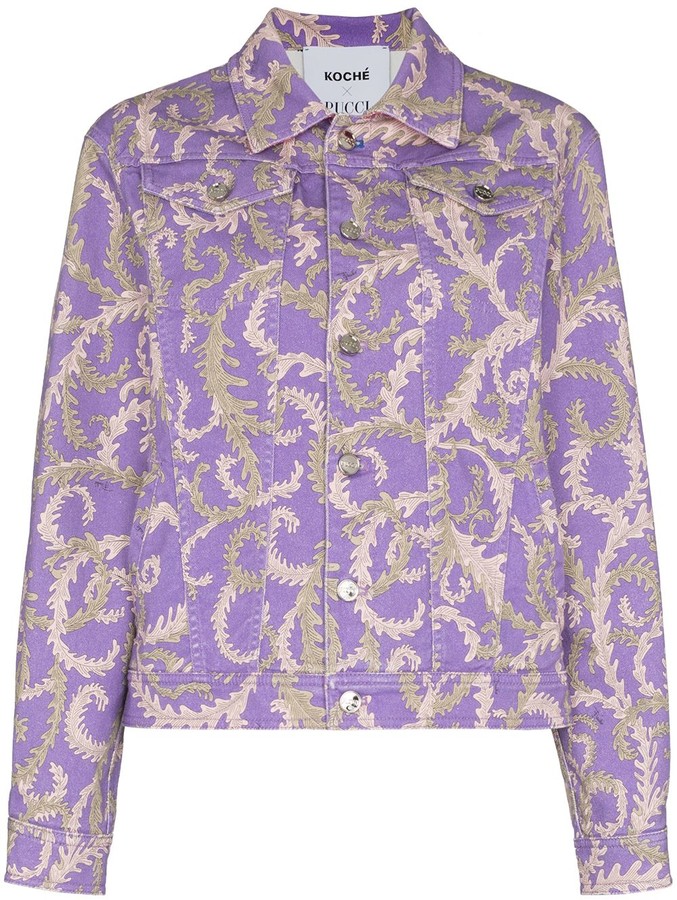 Womens Purple Denim Jacket | Shop the world's largest collection 