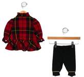 Thumbnail for your product : Ralph Lauren Girls' Plaid Two-Piece Set