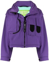 Thumbnail for your product : Diesel Green Label detachable-sleeve jacket