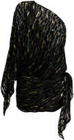 Thumbnail for your product : Alexandre Vauthier shimmer one shoulder dress
