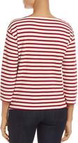 Thumbnail for your product : Three Dots Stripe Boat-Neck Top