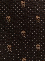 Thumbnail for your product : Alexander McQueen Silk Skull Print Tie