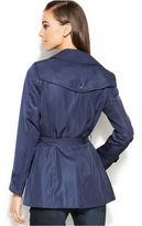 Thumbnail for your product : INC International Concepts Petite Double-Breasted Belted Trench Coat
