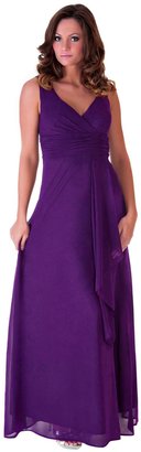 Faship Formal Dress Bridesmaid Wedding Party Full Length Long Evening Gown-22