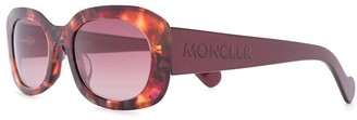 Moncler Eyewear Abstract Print Sunglasses