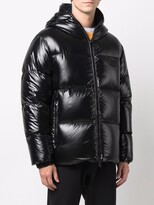 Thumbnail for your product : Duvetica Logo-Patch Feather-Down Puffer Jacket